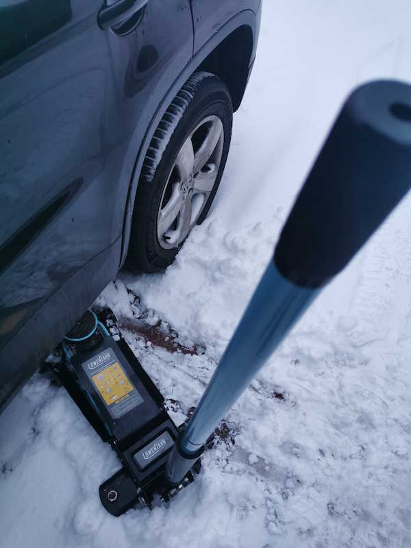 Hydraulischer Rangierwagenheber